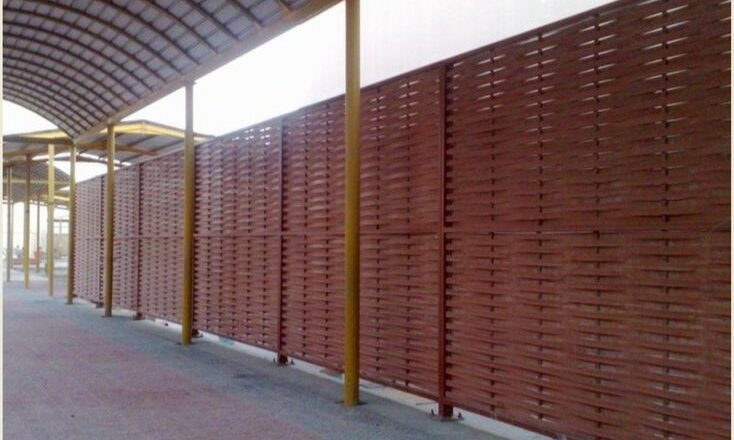 سواتر بلاستيك خشبية الطائف